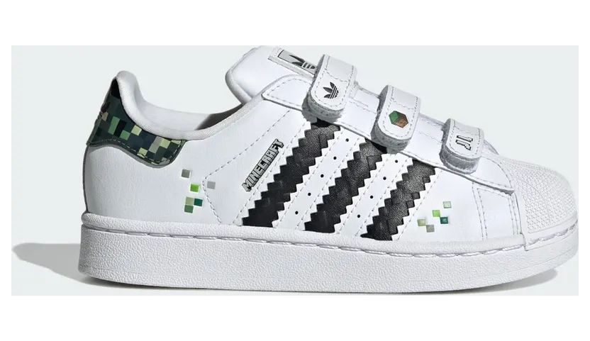 Adidas Superstar PS “Minecraft – Creeper” (JQ8748)