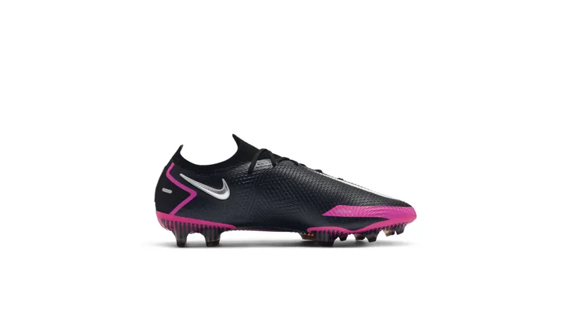 Nike Phantom GT Elite FG Black Pink Blast Black/Pink Blast-Metallic Silver (CK8439-006)