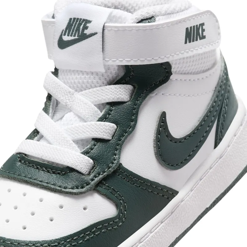 Nike Court Borough Mid 2 White Vintage Green (CD7784-119)