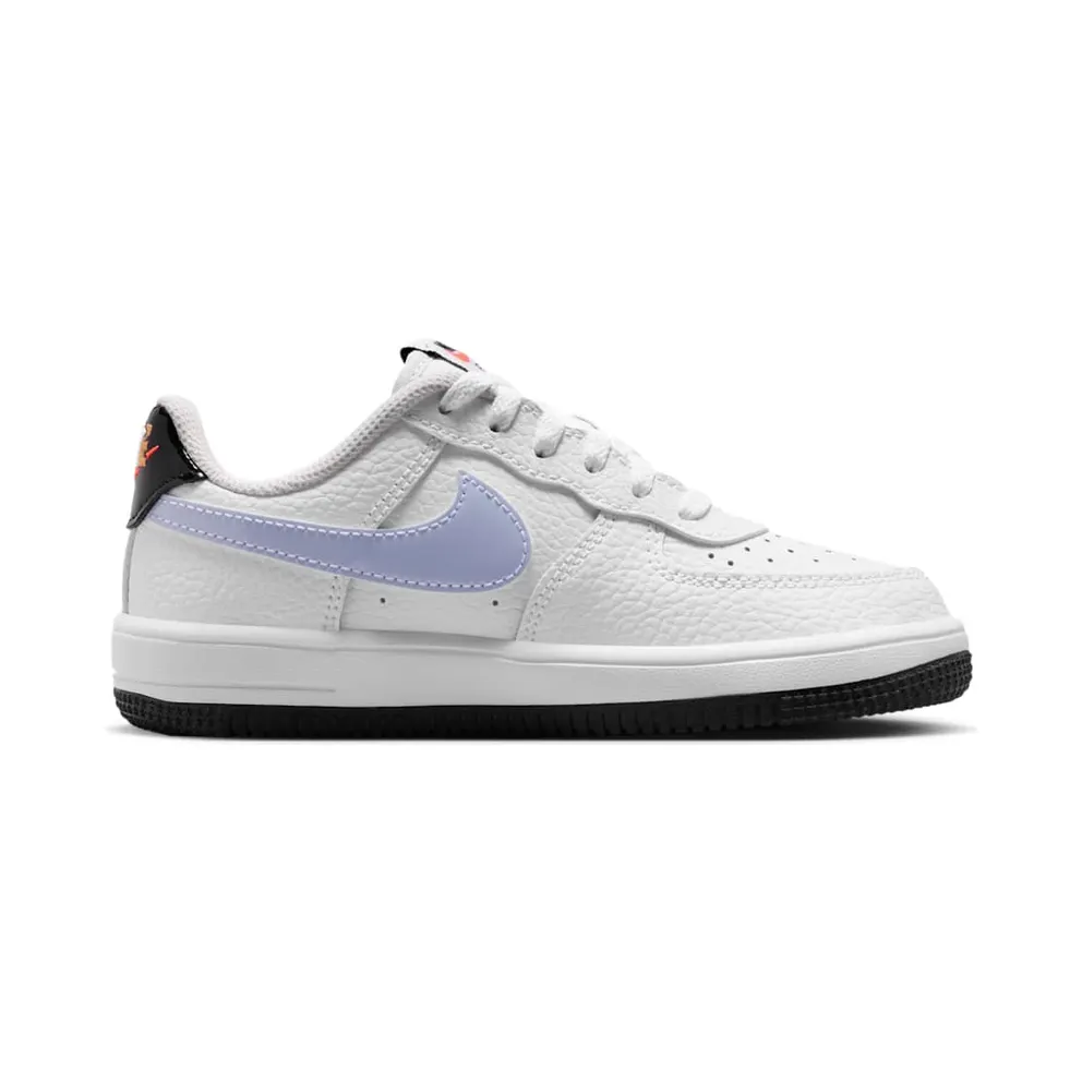 Nike Force 1 Low Smiley Swoosh White Black Flash Crimson (IV5085-100)