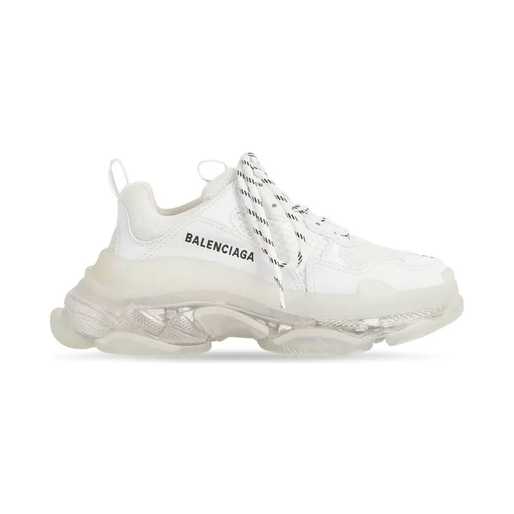 Balenciaga Triple S Clear Sole White (541624W2FB19000)