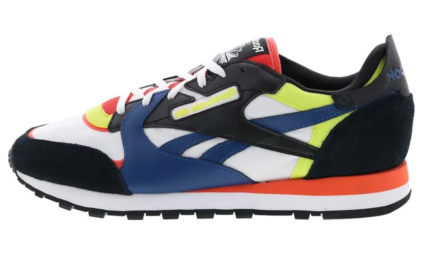 Reebok Classic Leather “White/Blue/Black/Yellow” (GX2846)