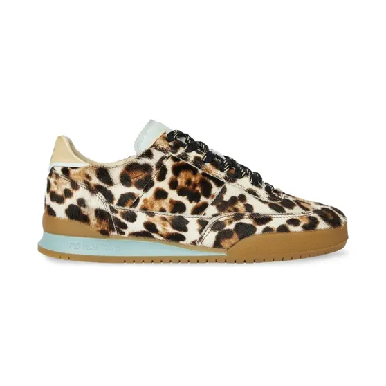 Paul Smith Dover leren sneakers met luipaardprint – Beige (W1SDVR21ULEA)