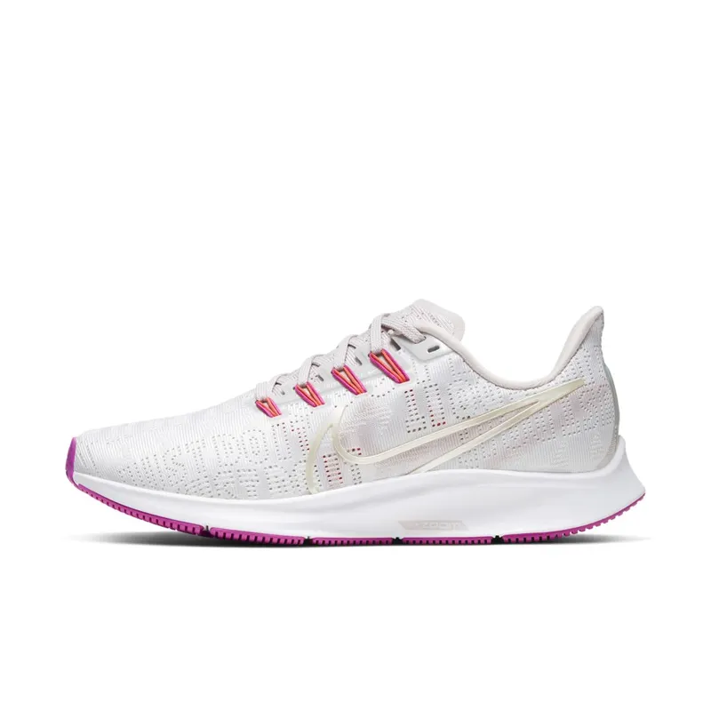 Nike Air Zoom Pegasus 36 Premium Vast Grey (W) Vast Grey/Platinum Violet/Fire Pink (BQ5403-004)