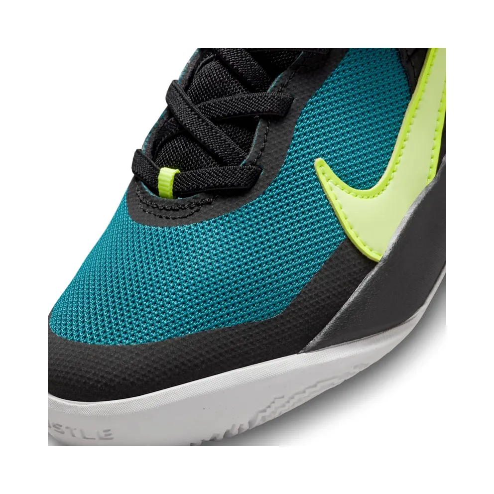 Nike Team Hustle D 10 FlyEase Younger Kids’ Easy On/Off Black (DD7302-012)