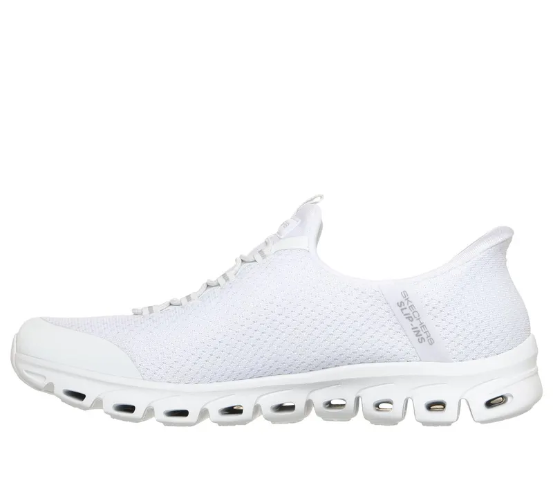 Skechers Slip-ins: Glide-Step – Pursuit Sneaker White/Silver