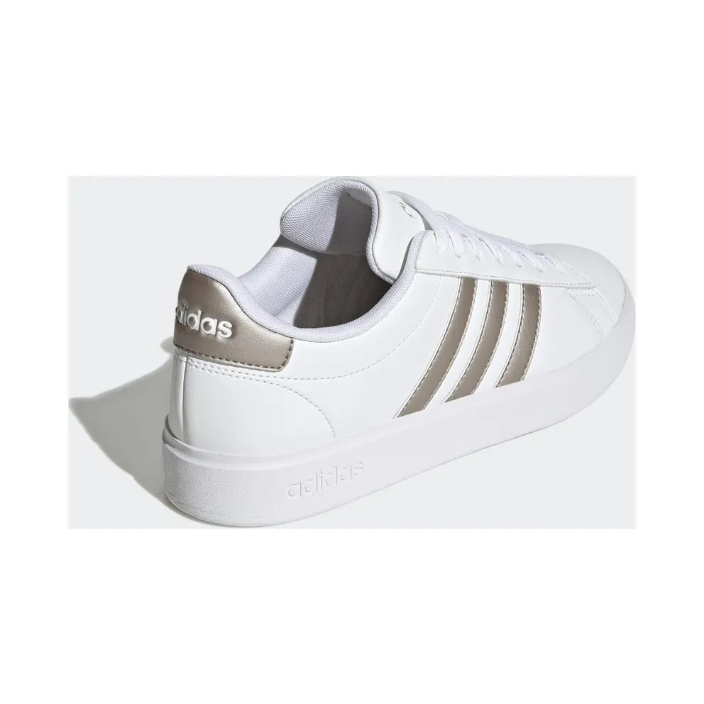 Adidas Grand Court Cloudfoam Lifestyle Court Comfort Cloud White / Platinum Metallic / Platinum Metallic (GW9215)