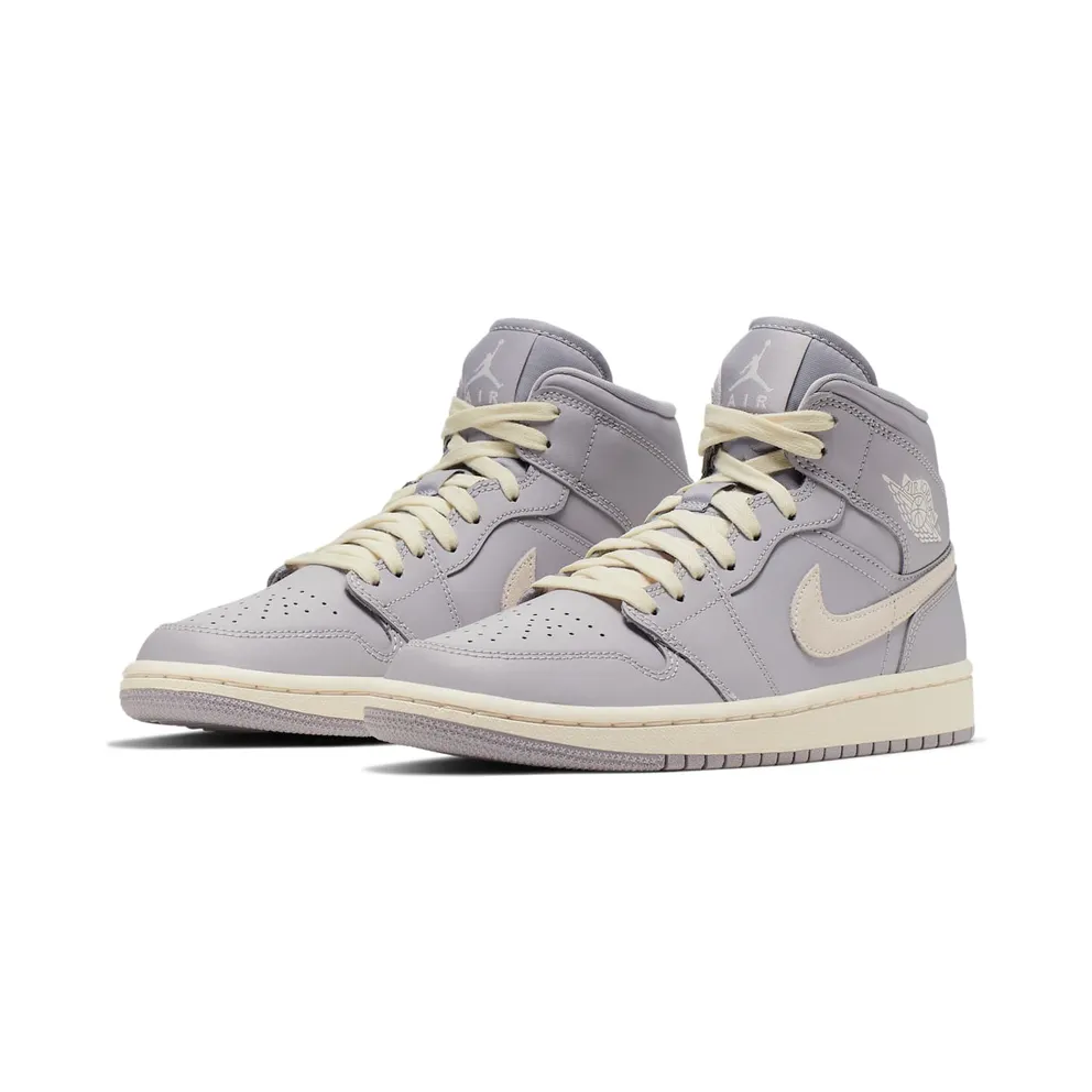 Jordan 1 Mid Atmosphere Grey Pale Ivory (W) Atmosphere Grey/Pale Ivory (CD7240-002)