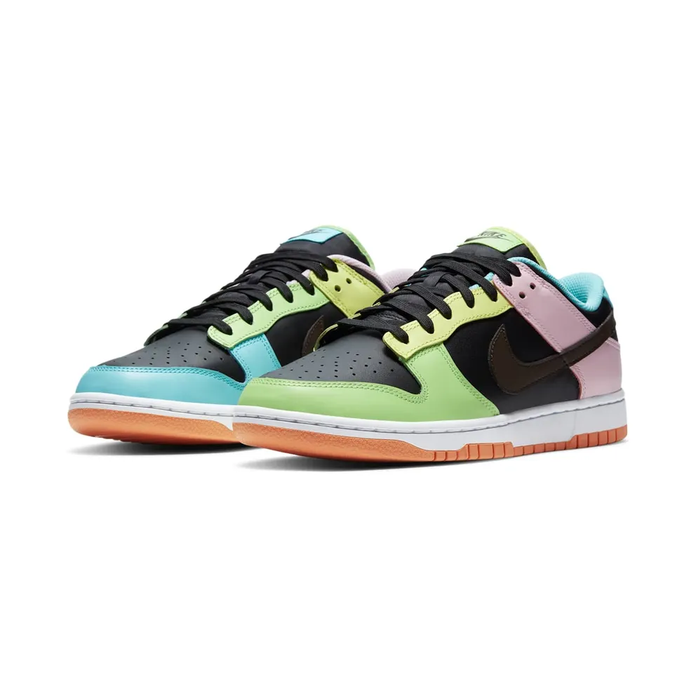 Nike Dunk Low Free 99 Black (GS) (2021) – “Black / Dark Chocolate / Copa / Pink Foam” (DH0952-001)