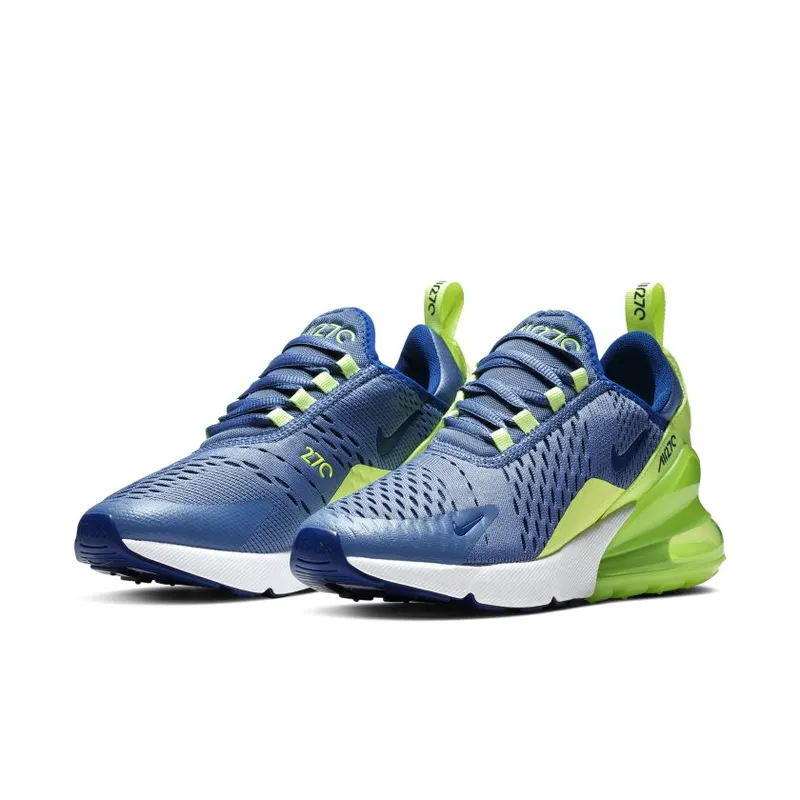 Nike Air Max 270 Indigo Storm Lime Blast (GS) Indigo Storm/Lime Blast-Volt Glow-Indigo Force (943345-406)