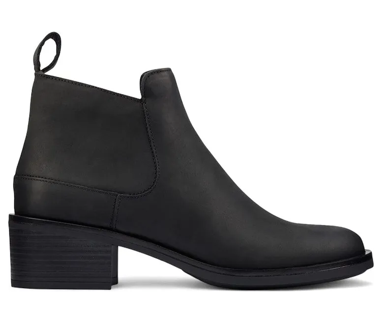 Clarks Memi Zip Black Leather (26161654)