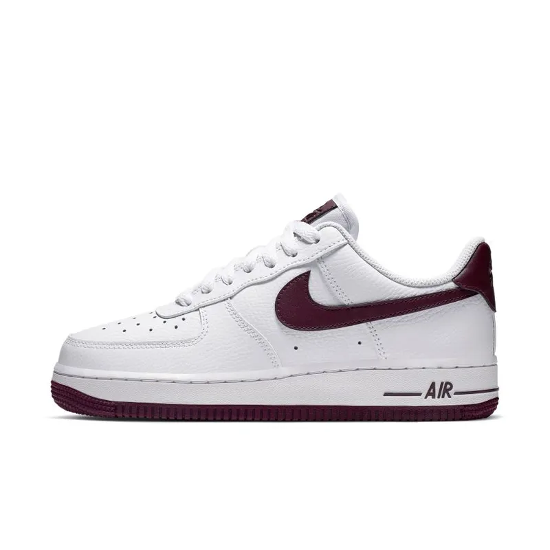 Nike Air Force 1 Low Patent White Bordeaux (W) White/Bordeaux (AH0287-105)