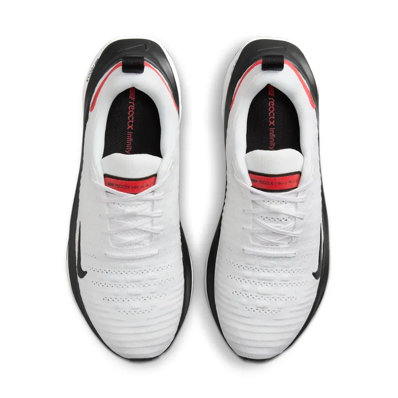 Nike ReactX Infinity Run 4 White Black Light Crimson (DR2665-100)