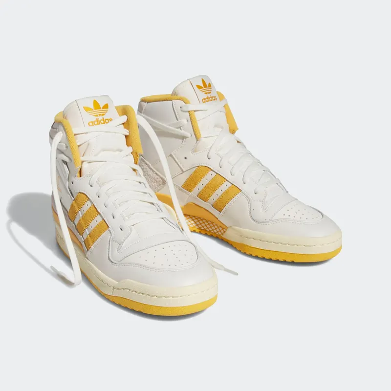 adidas Forum 84 High Off White Preloved Yellow (IG0053)