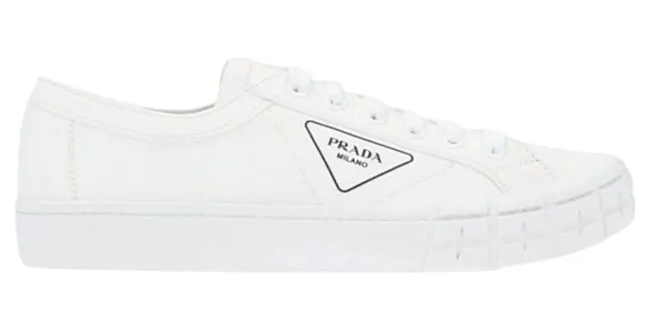 Prada Wheel Low Top Sneakers White (2EG302-GUD-F0009)