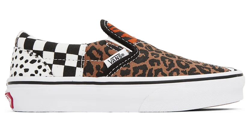 Vans Kids Multicolor Classic Slip-On Little Kids Sneakers (VN0A5FBK448)
