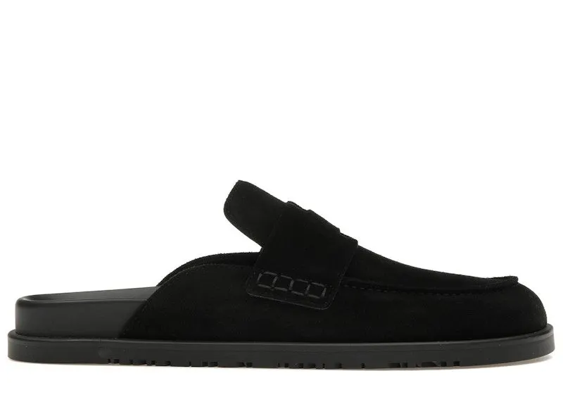 Hermes Go Mule Noir Suede Calkfskin (H231745Z)