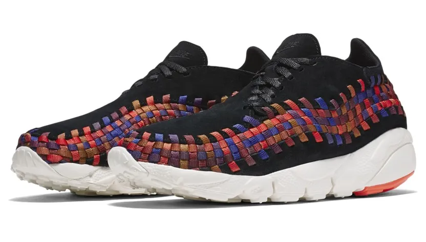 Nike Air Footscape Woven Black Rainbow 2016 (874892-003)
