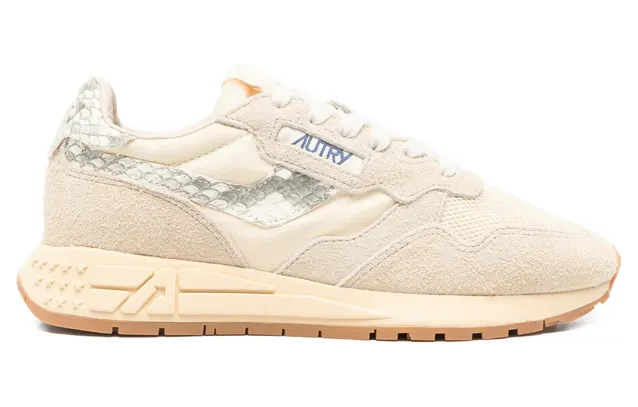 Autry Reelwind Lizard-effect “Neutrals/Silver” (WWLW UQ01)