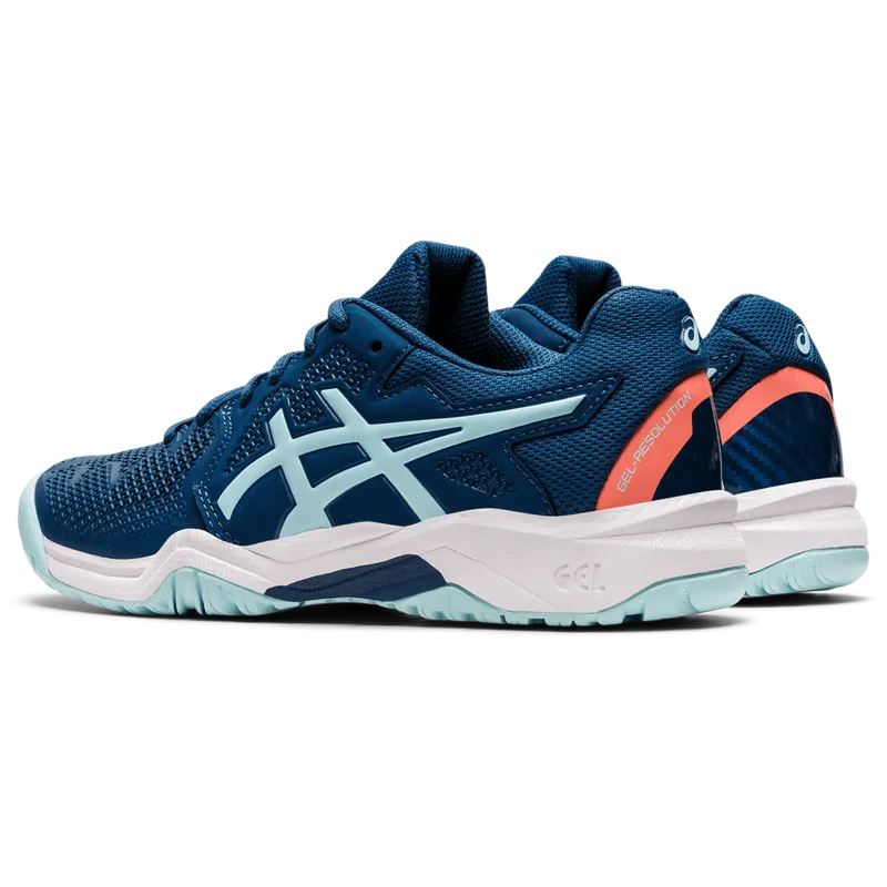 Asics GEL-RESOLUTION 8 GS Light Indigo/Clear Blue (1044A018.406)