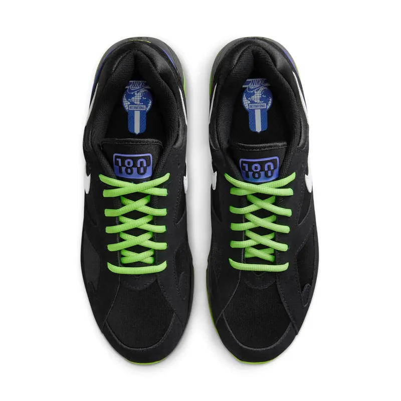 Nike Air 180 QS (black / white / action green / persian violet) – FZ3058-001