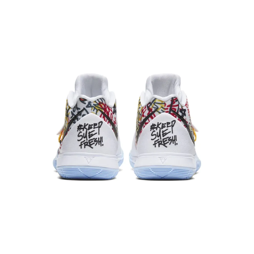 Nike Kyrie 5 Keep Sue Fresh Sue Bird (GS) White/Multi-Color (CW4403-100)