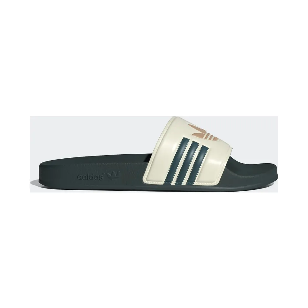 Adidas adilette Slides Cream White / Mineral Green / Warm Sandstone (JH7764)