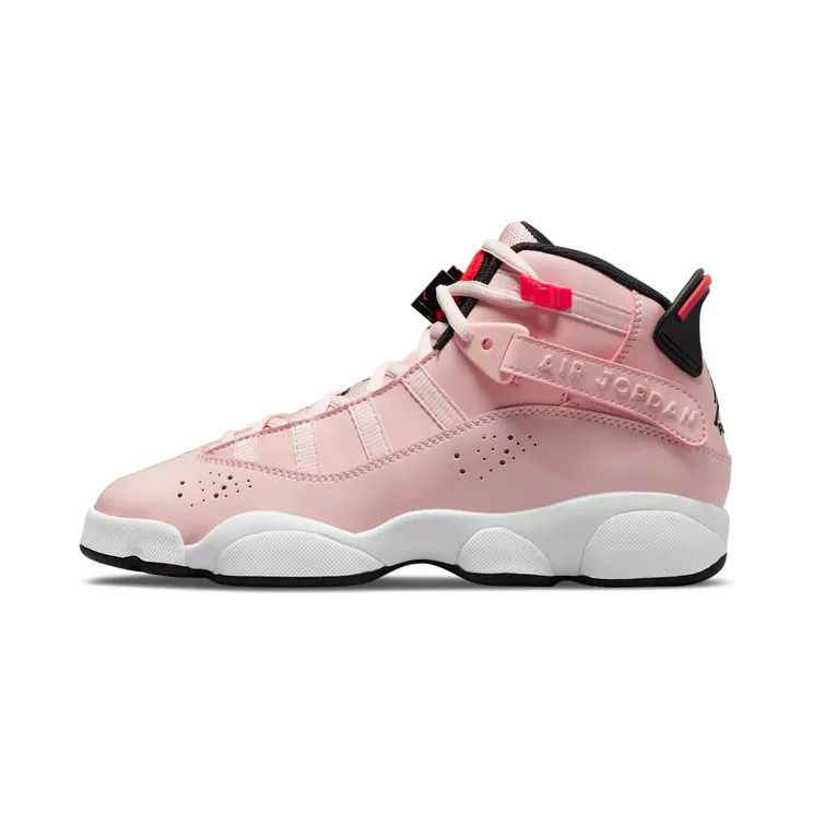 Jordan 6 Rings Pink “Atmosphere / Black / White / Infrared 23” (323419-602)