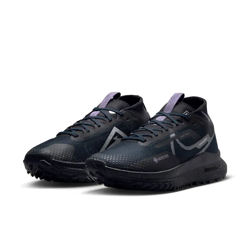 Nike Pegasus Trail 4 Gore-Tex Dark Obsidian Metallic Silver (FZ4343-400)