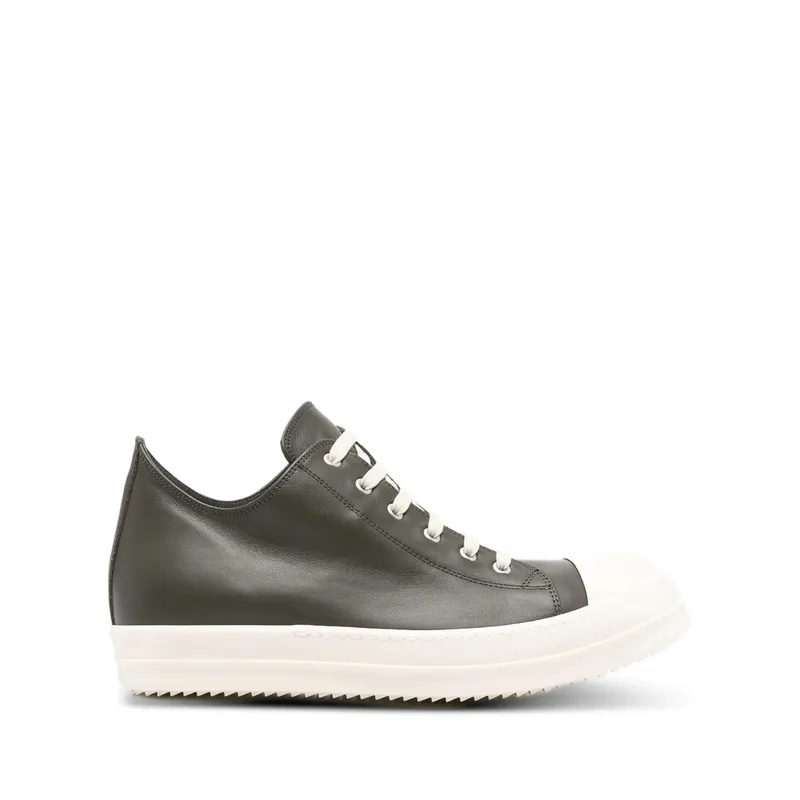 Rick Owens Low Sneaks “Green/Neutrals” (RU02E1891 LCO 2511)