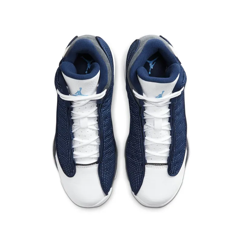 Jordan 13 Retro Flint 2020 (GS) Navy/Flint Grey-White-University Blue (884129-404)