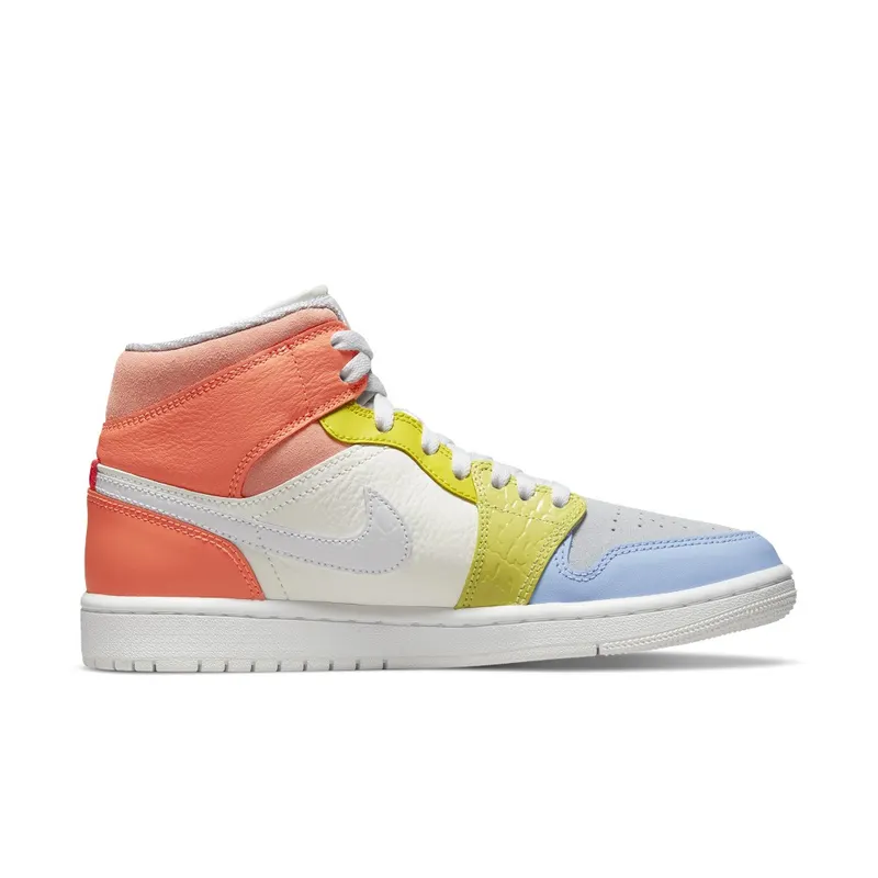 Air Jordan 1 Low To My First Coach (2021) – “Sail / White / Lemon / Opti Yellow” (DJ6908-100)