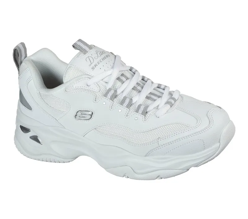 Skechers D’Lites 4.0 – Fresh Diva Sneaker White/Grey