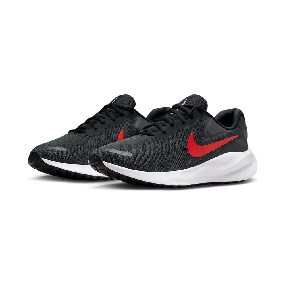 Nike Revolution 7 Black White University Red (FB2207-003)