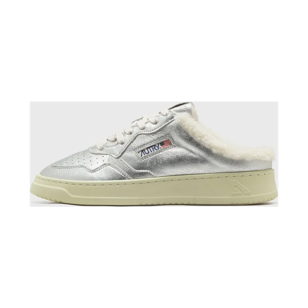 Autry Action Shoes WMNS MULE LOW Silver