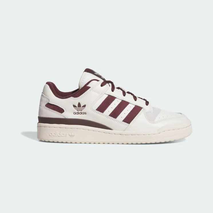 adidas Forum Low Cl “Cloud White / Aurora Ruby / Wonder White” (JQ0206)