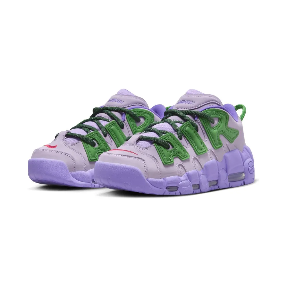 Nike Air More Uptempo Low SP Lilac/University Red/Team Green/Apple Green (FB1299-500)