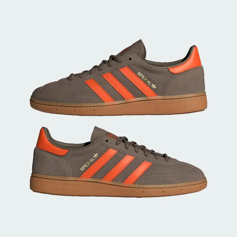 Adidas Handball Spezial Cargo Brown / Orange / Gold Metallic (JR3846)