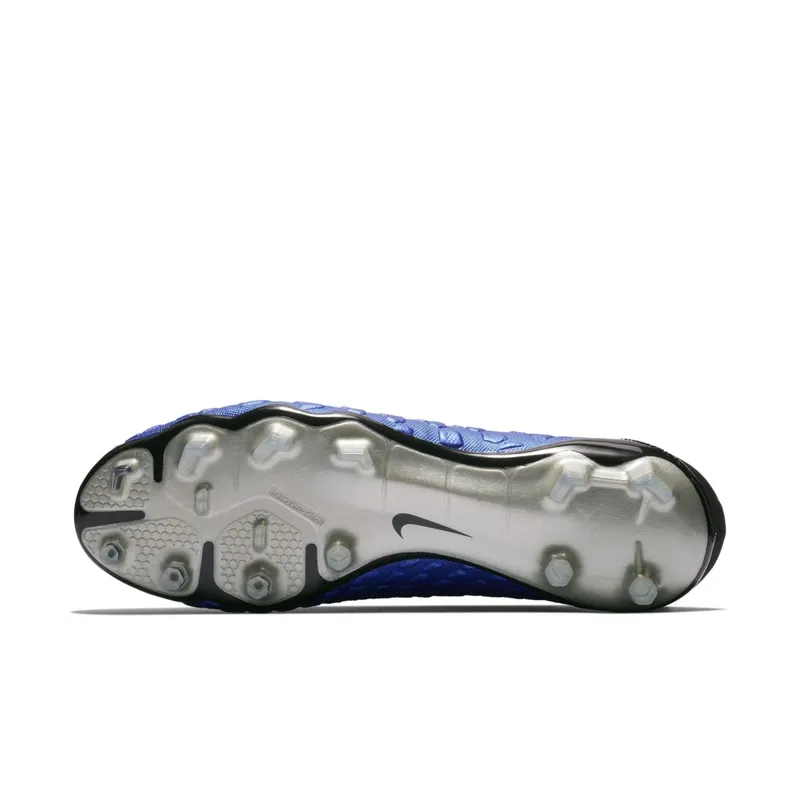 Nike Hypervenom Phantom 3 Elite Flyknit FG Racer Blue Racer Blue/Metallic Silver (AJ3805-400)