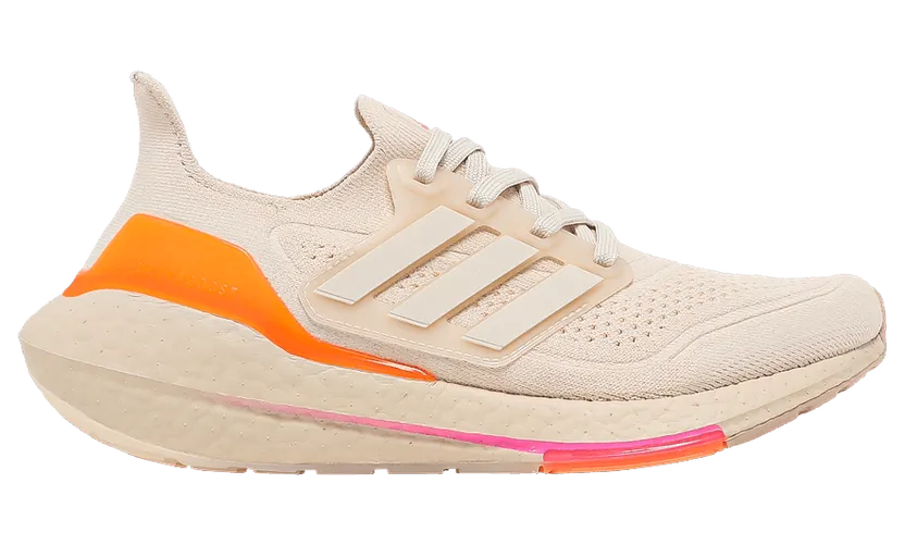 adidas Ultra Boost 21 Halo Ivory Ultra Pop (W) (FZ1919)