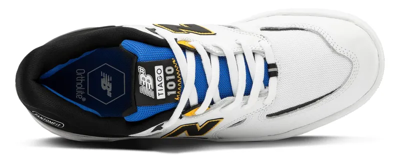 New Balance Numeric 1010 White Blue Yellow White/Black (NM1010WT)