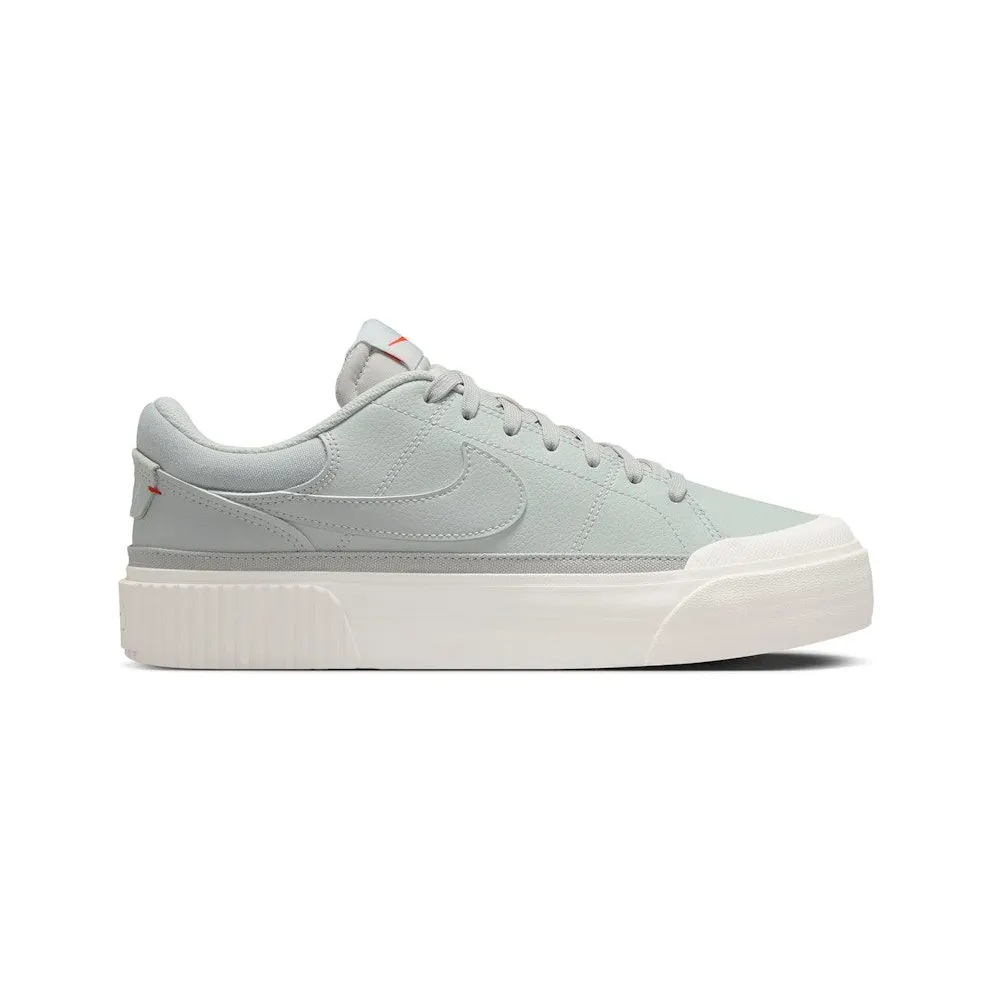 Nike Court Legacy Lift Light Silver Sail Picante Red Feather (DM7590-003)