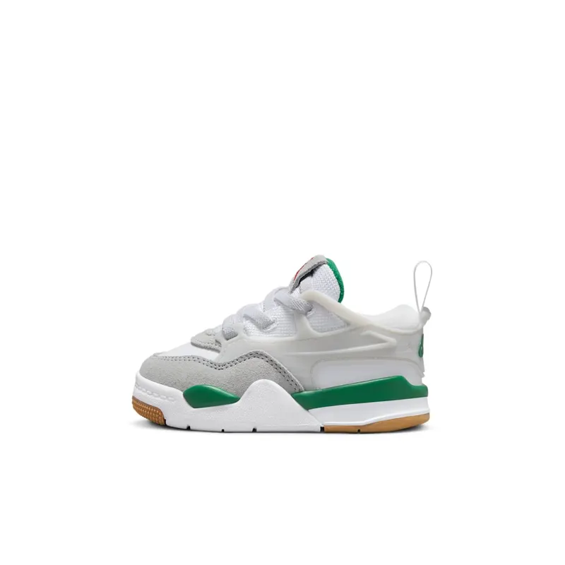 Jordan 4 RM TD “White / Neutral Grey / Wolf Grey / Pine Green” (FQ7937-103)