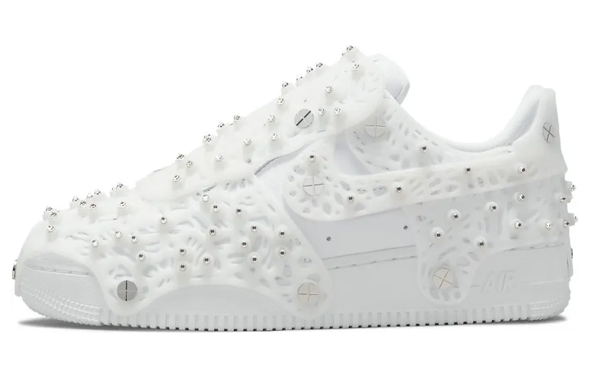Nike x Swarovski Air Force 1 Low LXX Triple White (CV7668-100)
