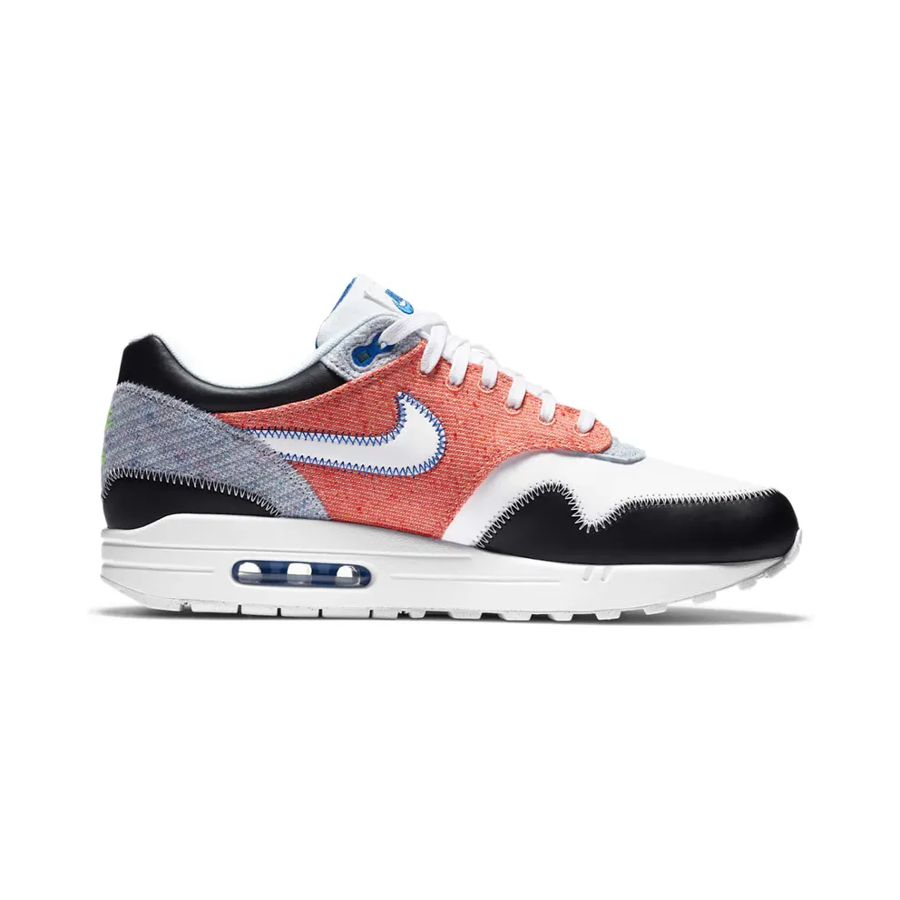 Nike Air Max 1 Recycled White White/Black-Electric Green-Game Royal (CT1643-100)