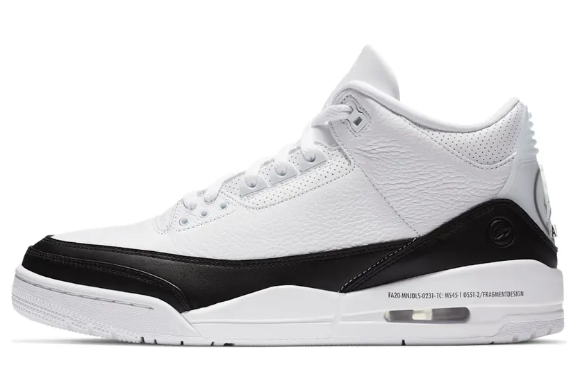 Air Jordan 3 Retro SP Fragment – White Black (DA3595-100)