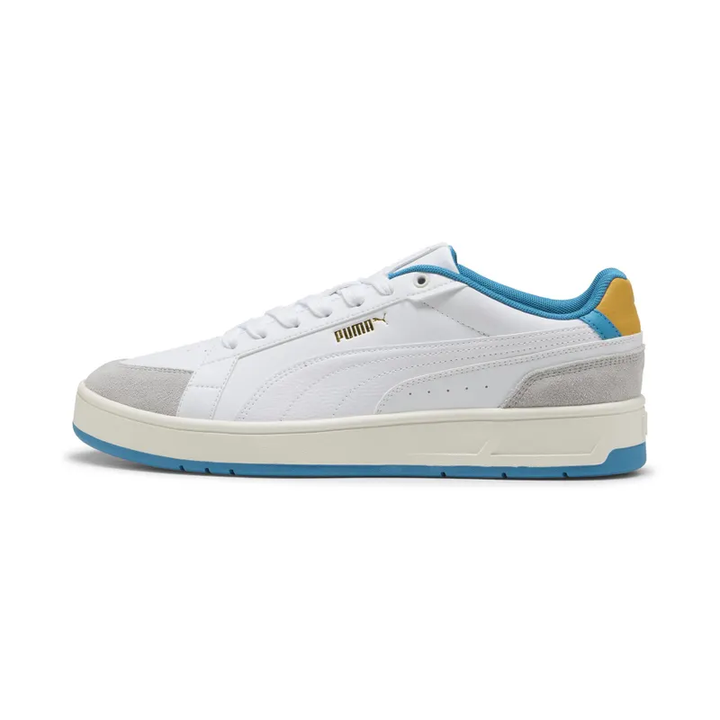 Puma Court Classico Sport “Puma White / Puma White / Tropical Blue” (400731_10)