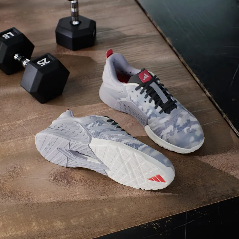 Adidas Dropset 3 GFX Grey / Chalk White / Bright Red (ID8659)