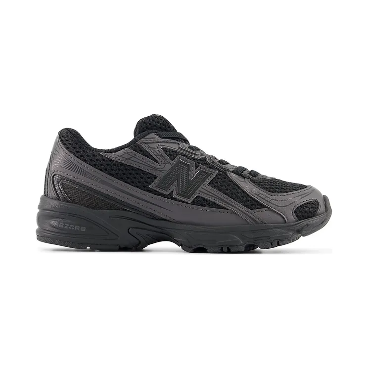 New Balance 740 Bungee Lace PS “Black Cement” (PZ740BO)