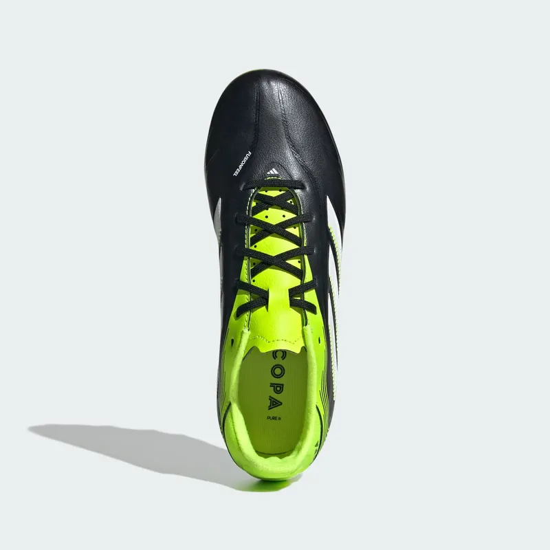adidas Copa Pure 3 League FG/MG Core Black Cloud White Lucid Lemon (JR2883)